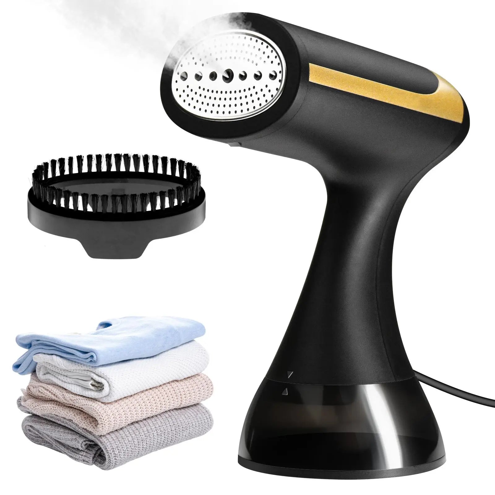 Super Electric Handheld Clothes Steamer - 1100W Portable Garment Steamer with 300ml Water Tank, Fast Wrinkle Remover for Home, Office, and Travel
